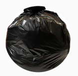 Black bin bag